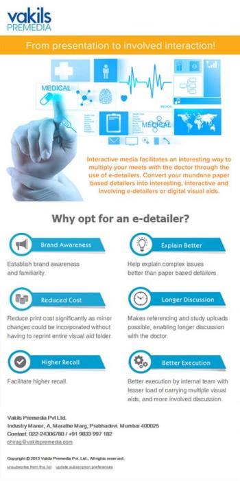 E-detailing facilitates higher recall